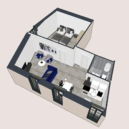 Apartmán Serenite Au Centre N 5 *